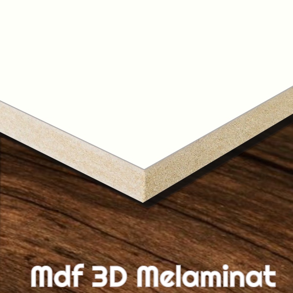 MDF melaminat 18mm 3D Plus,0110 SM alb 2800x2100
