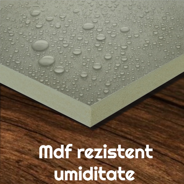 Mdf 18mm, rezistent la umiditate, E1, 2850X2100