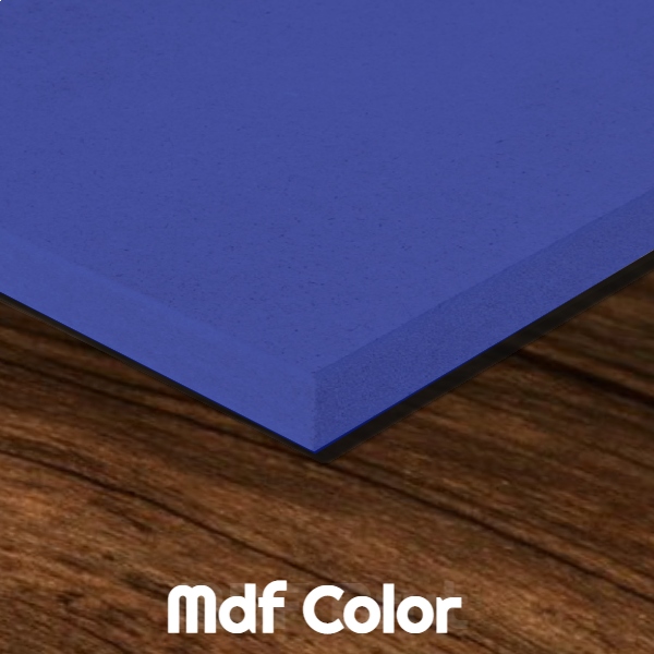 MDF Blue 19mm, colorat in masa, E05, 2850x2100