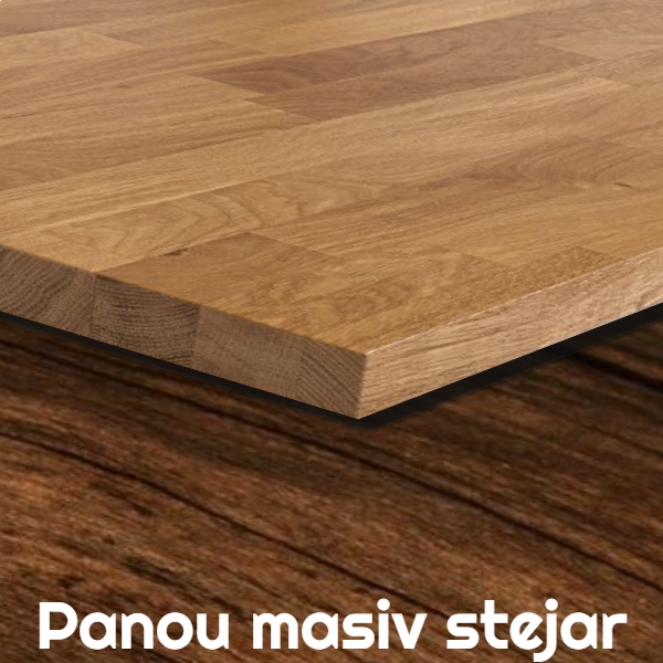 Panou stejar masiv 18 mm imb. Finger Joint, clasa C/C 3500x1200 mm
